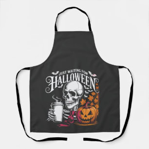 Just Waiting For Halloween Apron