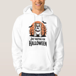 Just Waiting for Halloween Dog Hoodie