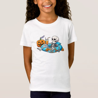 Just Waiting for Halloween – Funny Spooky T-Shirt