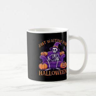 Just Waiting For Halloween Shirt - Summerween Funn Coffee Mug