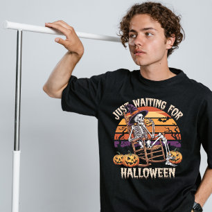 Just waiting for halloween T-Shirt