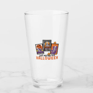 Just Waiting Halloween Fall Vibes Glass