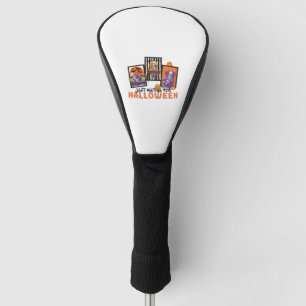 Just Waiting Halloween Fall Vibes Golf Head Cover