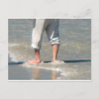 just walkin' postcard