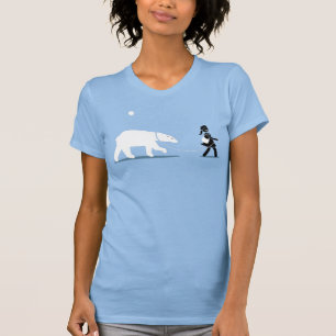 Just Walking My Polar Bear T-Shirt