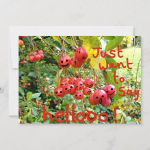 Just want to say Hellooo! Card