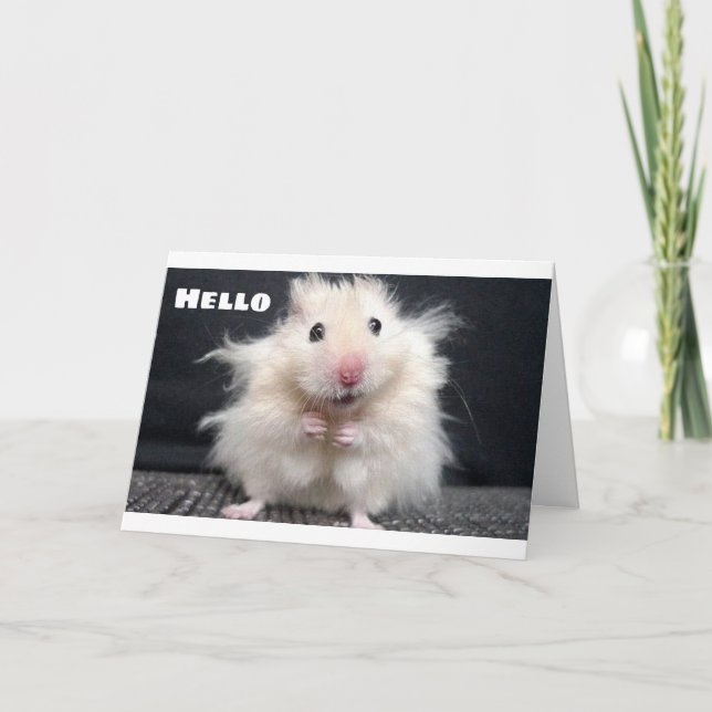 JUST WANTED TO SAY **HAPPY BIRTHDAY** SUCH A CUTIE CARD (Front)