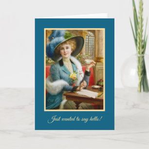 Just wanted to say hello! card