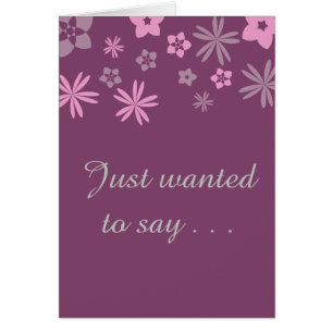 Just wanted to say . . . I love you.