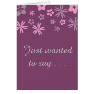 Just wanted to say . . . I love you.