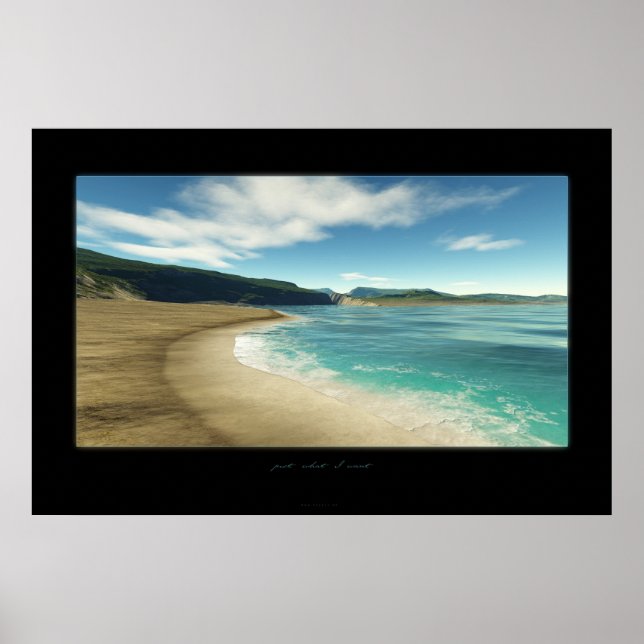 just what I want Poster (Front)