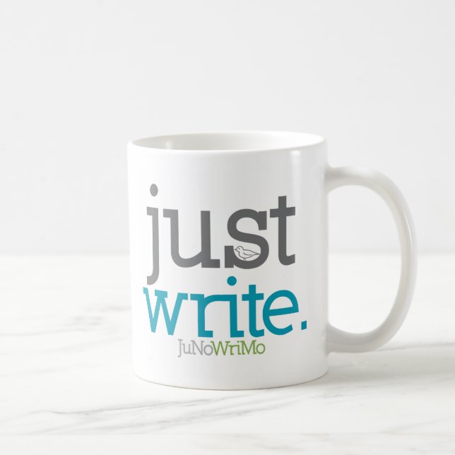 Just Write JuNoWriMo Mug (Right)