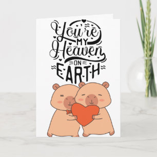 Just you and me together, Valentine's Card