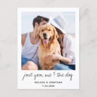 Just You Me And The Dog Wedding Save The Date