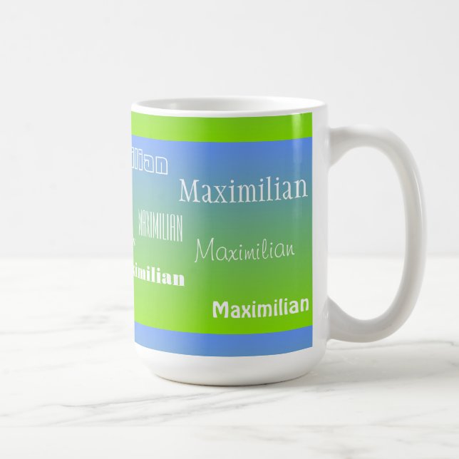 Just your name coffee mug (Right)