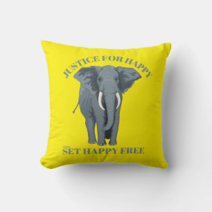 JUSTCE FOR HAPPY, SET HAPPY FREE                   CUSHION
