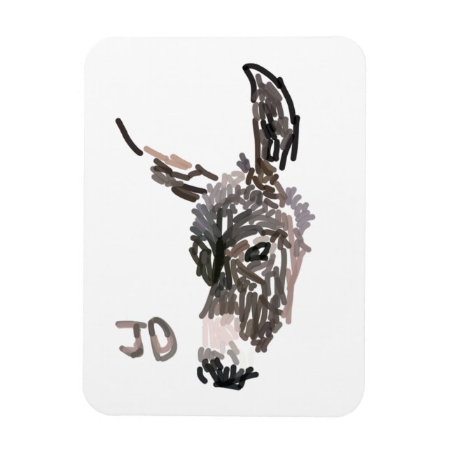 JustDonkeys Magnet (Vertical)