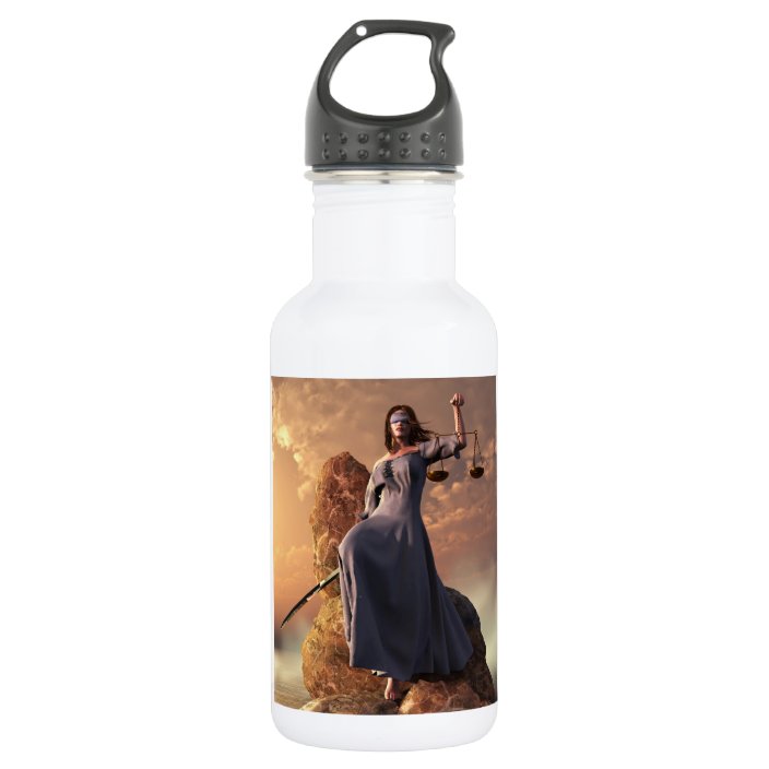 justice water bottle