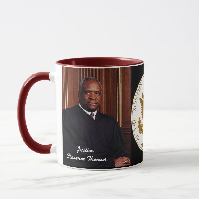 Justice Clarence Thomas Mug (Left)