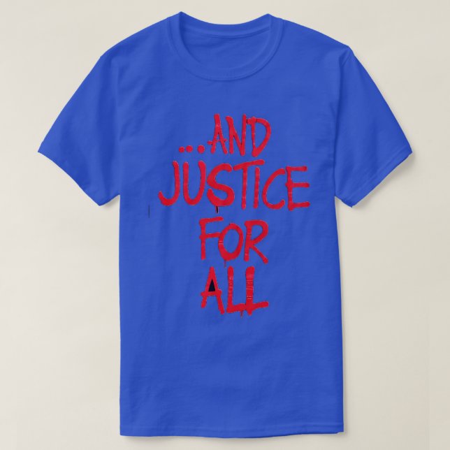 Justice For All Metal TShirt 1 (Design Front)