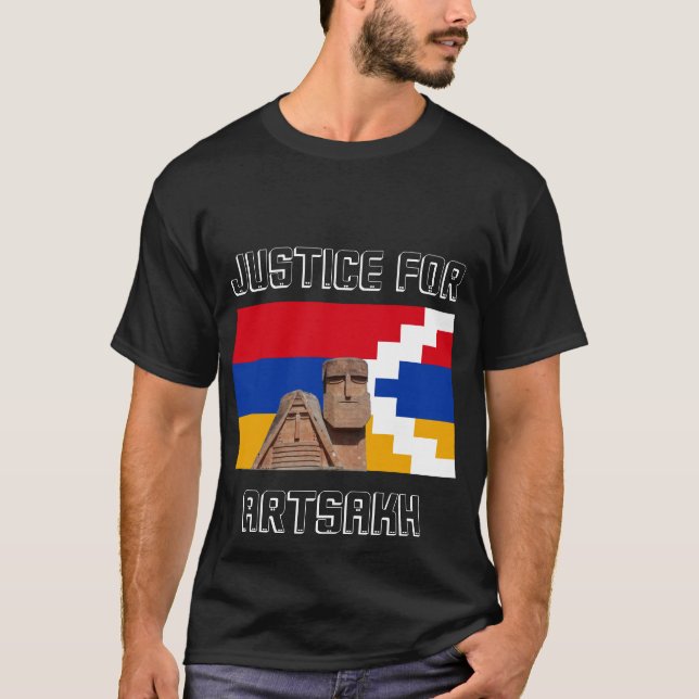 Justice For Artsakh (Mamik and Babik) T-Shirt (Front)
