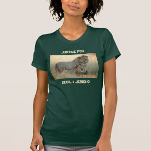 Justice for Cecil & Jericho Brother Lions T-Shirt