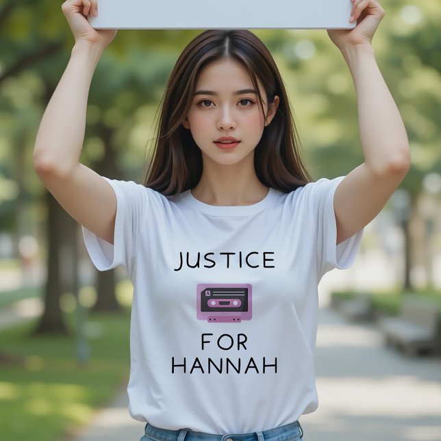 Justice for Hannah 13 reasons why T-Shirt (Creator Uploaded)