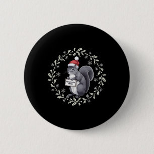 Justice For Peanut The Squirrel – Christmas Xmas S 6 Cm Round Badge