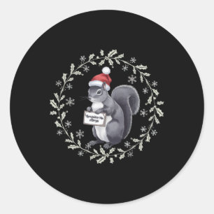 Justice For Peanut The Squirrel – Christmas Xmas S Classic Round Sticker