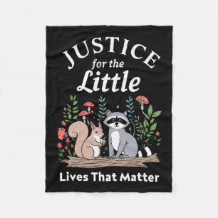 Justice For Peanut The Squirrel – Christmas Xmas S Fleece Blanket