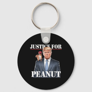 Justice For Peanut The Squirrel – Christmas Xmas S Key Ring