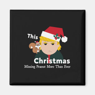 Justice For Peanut The Squirrel – Christmas Xmas S Magnet
