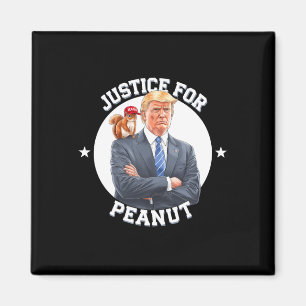 Justice For Peanut The Squirrel – Christmas Xmas S Magnet