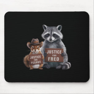 Justice For Peanut The Squirrel Justice For Fred T Mouse Mat