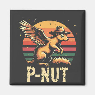 Justice For Peanut The Squirrel P’nut PNut Peanut Magnet