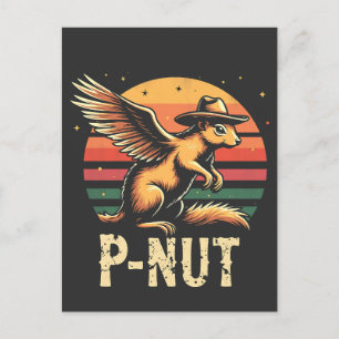 Justice For Peanut The Squirrel P’nut PNut Peanut Postcard