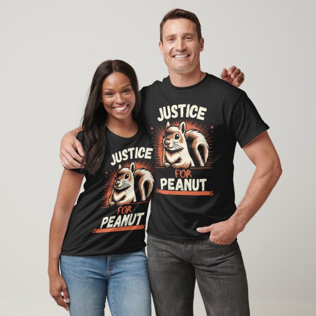 Justice For Peanut The Squirrel T-Shirt (Unisex)