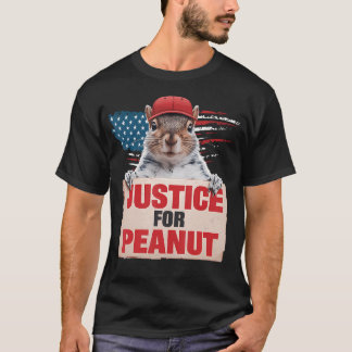 Justice For Peanut The Squirrel Tee - Peanut Squir