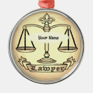 Justice Lawyer Ornament