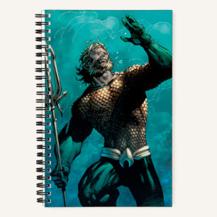 Justice League #10 Aquaman Drowned Earth Variant Notebook