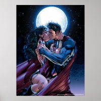 Justice League #12 Wonder Woman & Superman Kiss