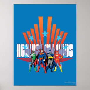 Justice League "Against All Odds" Poster