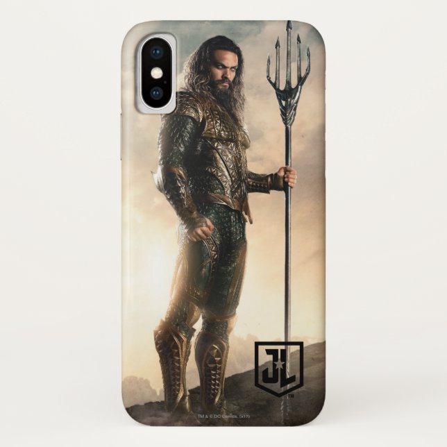 Justice League | Aquaman On Battlefield Case-Mate iPhone Case (Back)