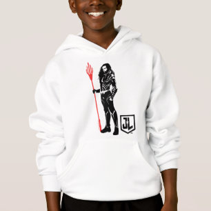 Justice League Aquaman Pose Noir Pop Art