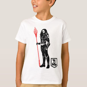 Justice League   Aquaman Pose Noir Pop Art T-Shirt