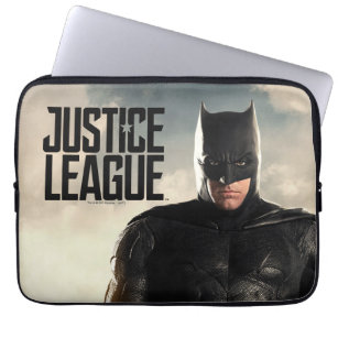 Justice League   Batman On Battlefield Laptop Sleeve