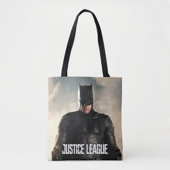 Justice League | Batman On Battlefield Tote Bag (Front)