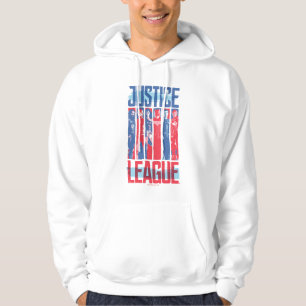 Justice League   Blue & Red Group Pop Art Hoodie