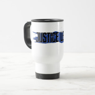 Justice League Blue Stroke Justice League Logo Travel Mug