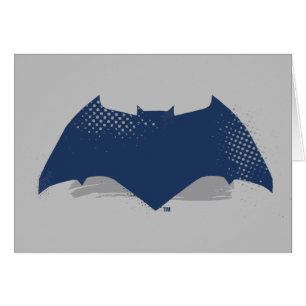 Justice League   Brush & Halftone Batman Symbol